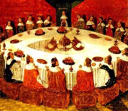 Knights of the Round Table in Camelot