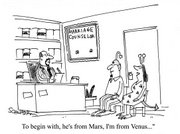 Mars Venus cartoon